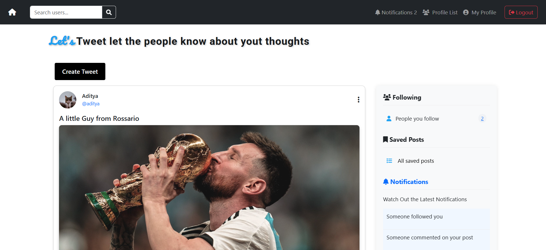 Thought Exchanger Home