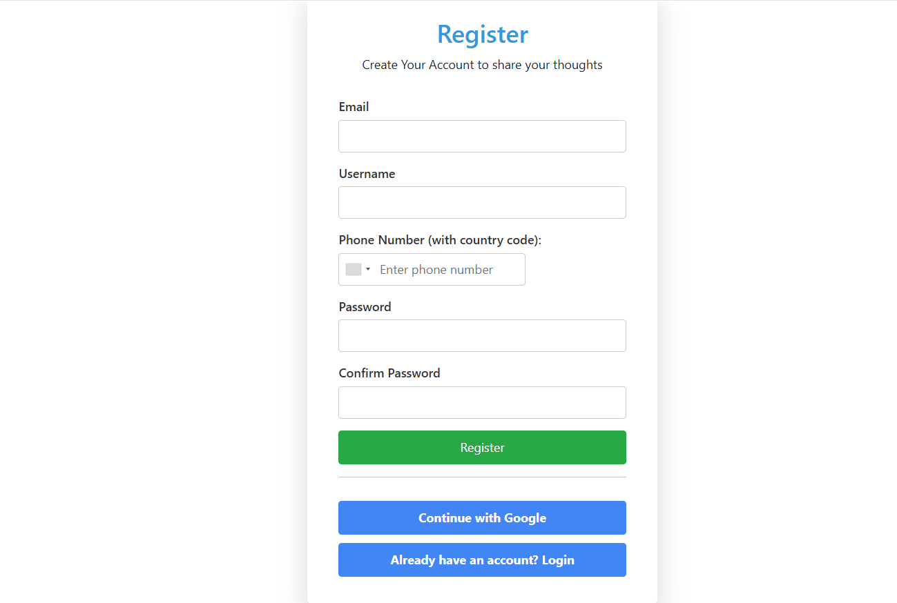 Thought Exchanger Register